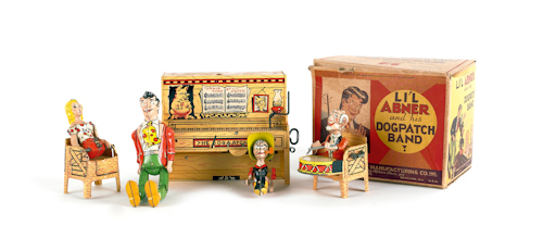 Unique Art tin lithograph wind-up