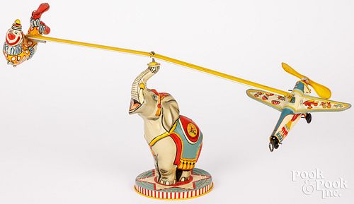 UNIQUE ART TIN LITHOGRAPH WIND-UP