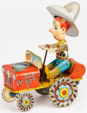 UNIQUE ART TIN LITHOGRAPH WIND