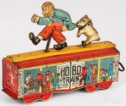 UNIQUE ART TIN LITHOGRAPH WIND-UP
