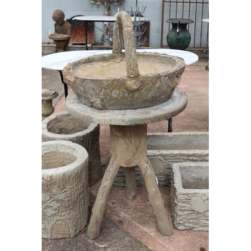 Unique French composite stone table