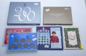 UNITED KINGDOM COIN SETS 1) Qu