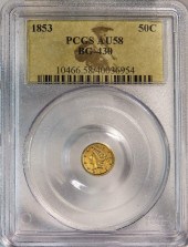 UNITED STATES 1853 CALIFORNIA