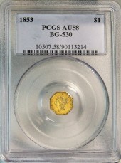 UNITED STATES 1853 CALIFORNIA