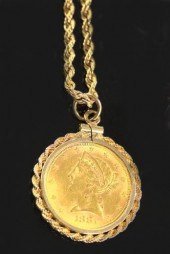 United States $5.00 Gold Piece