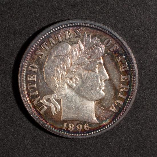 United States Barber type silver