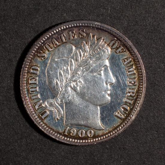 United States Barber type silver
