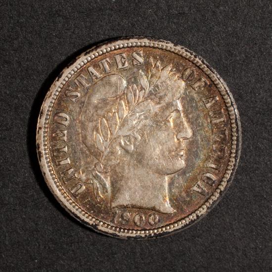 United States Barber type silver