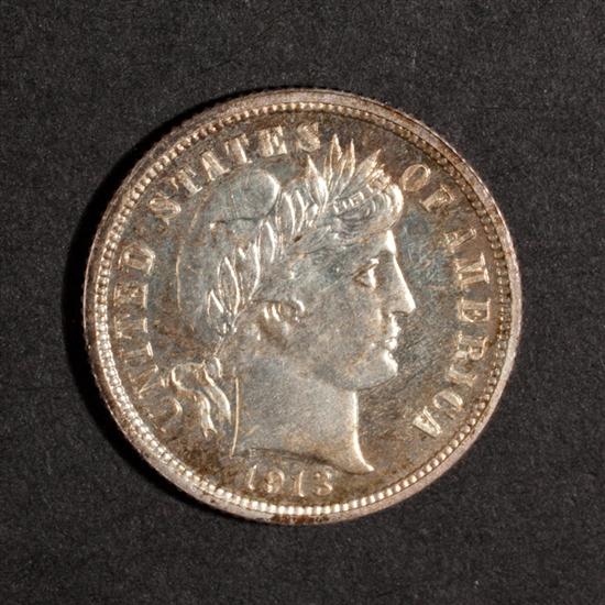 United States Barber type silver