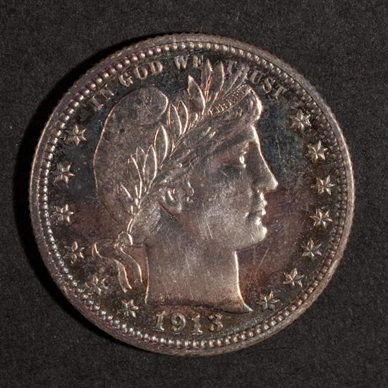 United States Barber type silver