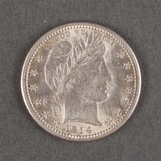 United States: Barber type silver