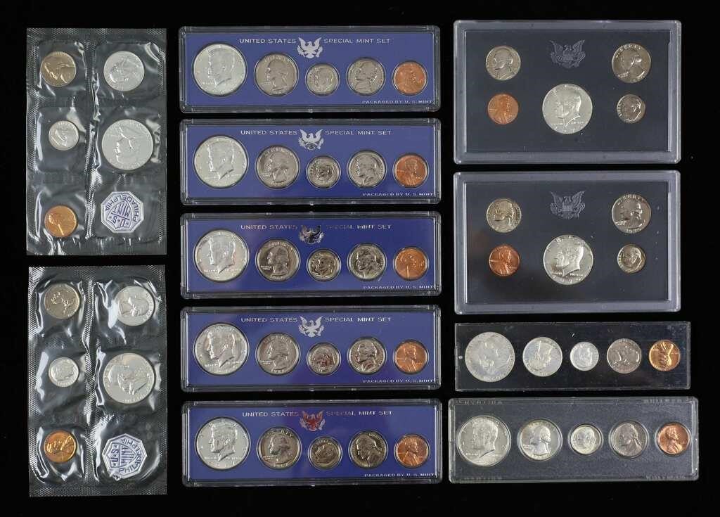 UNITED STATES COINS PROOF SETSProof