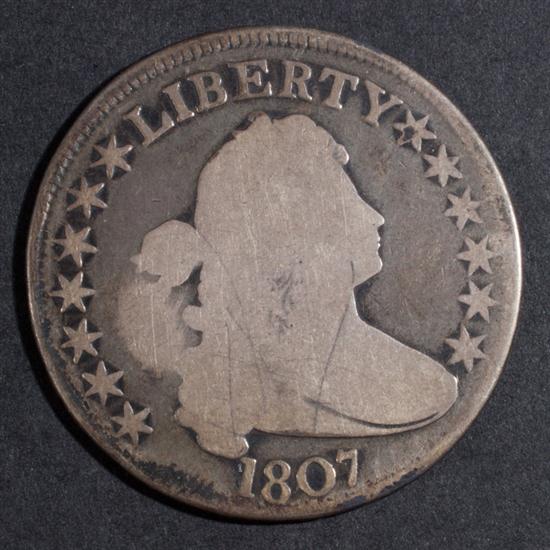 United States draped bust type