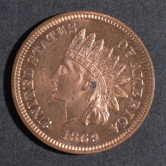 United States Indian head bronze