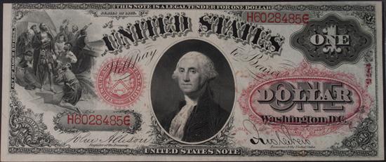 United States Legal Tender $1.00