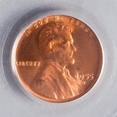United States Lincoln cent 195