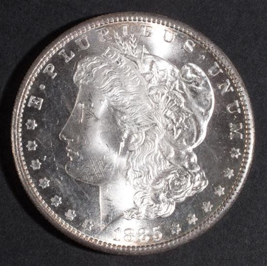 United States Morgan type silver