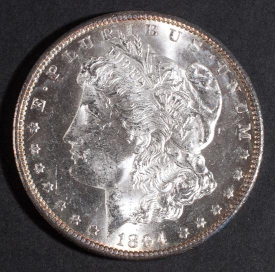 United States Morgan type silver