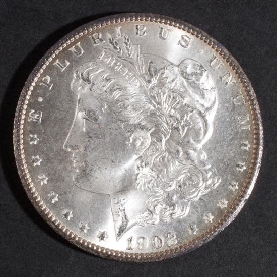 United States Morgan type silver