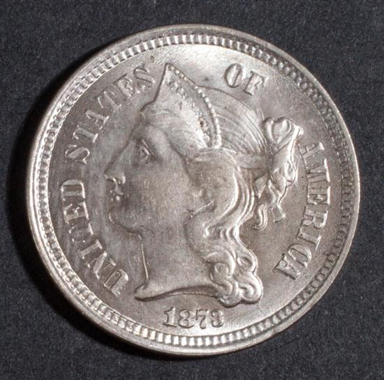 United States nickel three-cent