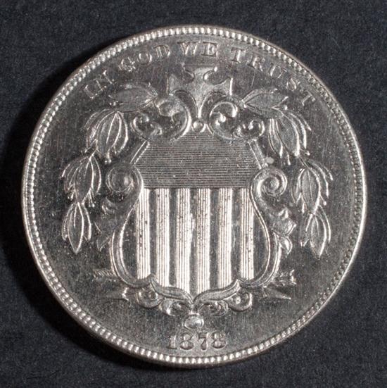 United States Shield type nickel