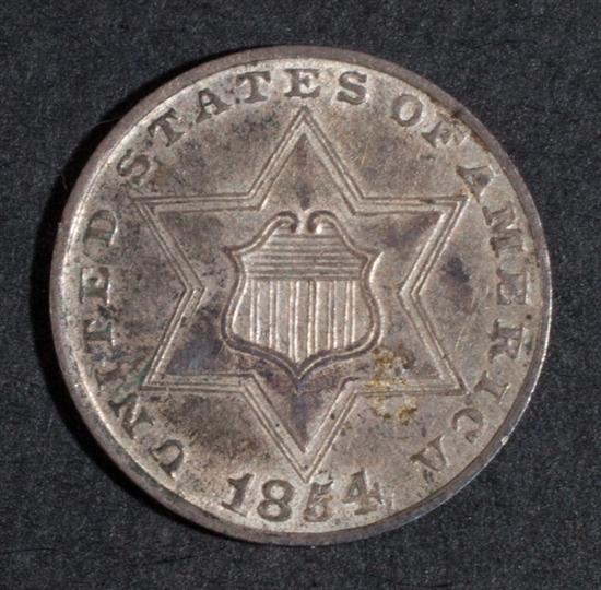 United States silver three-cent