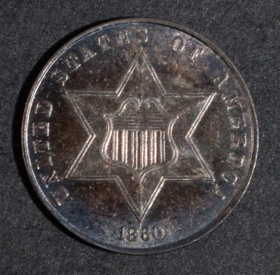 United States silver three-cent