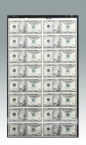 UNITED STATES UNCUT $10 DOLLAR