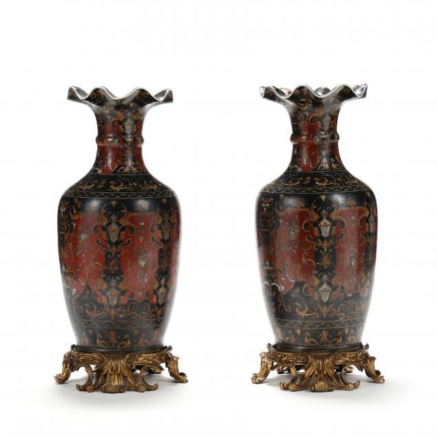 UNITED WILSON, PAIR OF LARGE