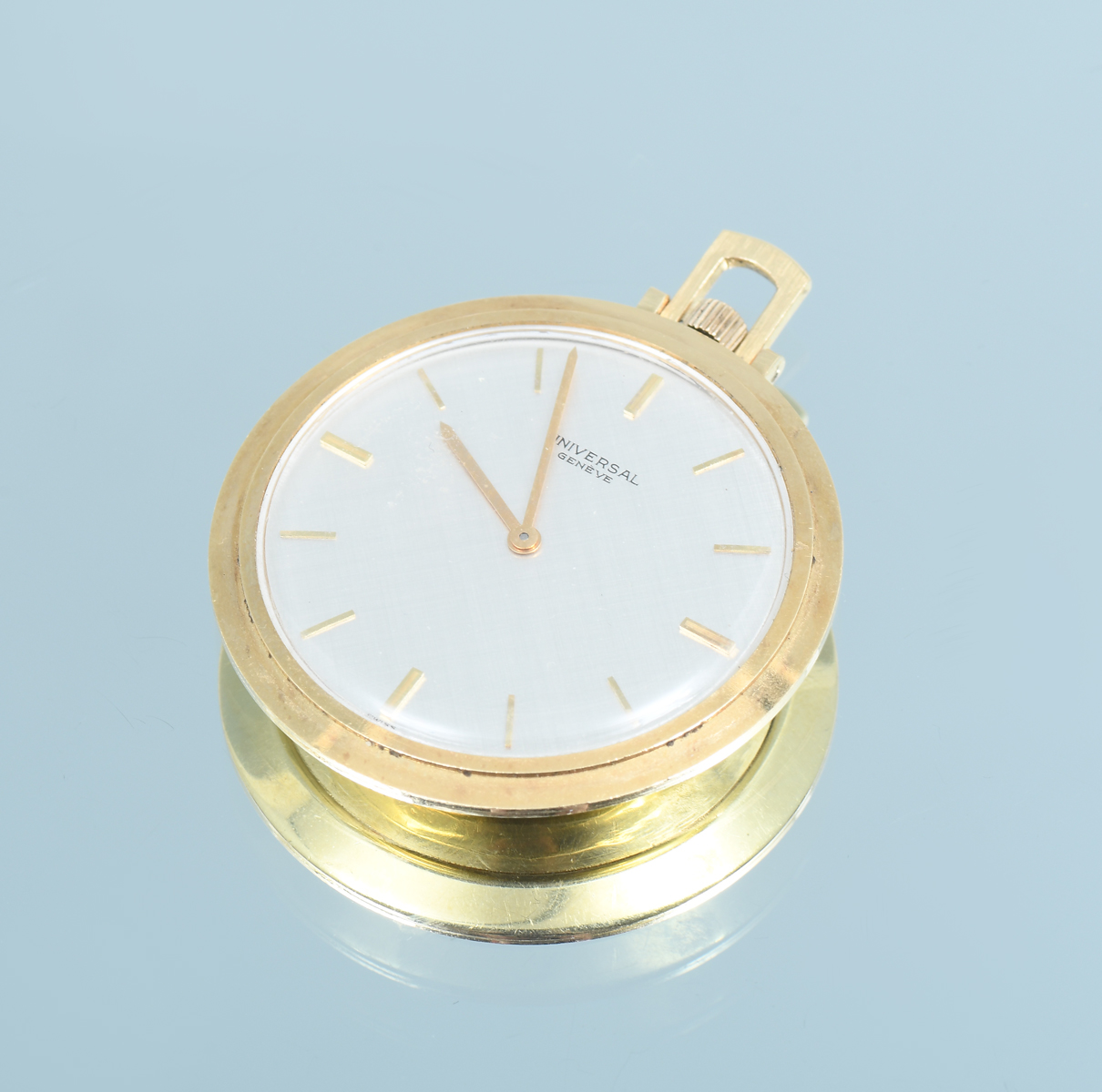 UNIVERSAL GENEVE 17J 18K OPEN