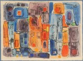 Unknown abstract modern waterc