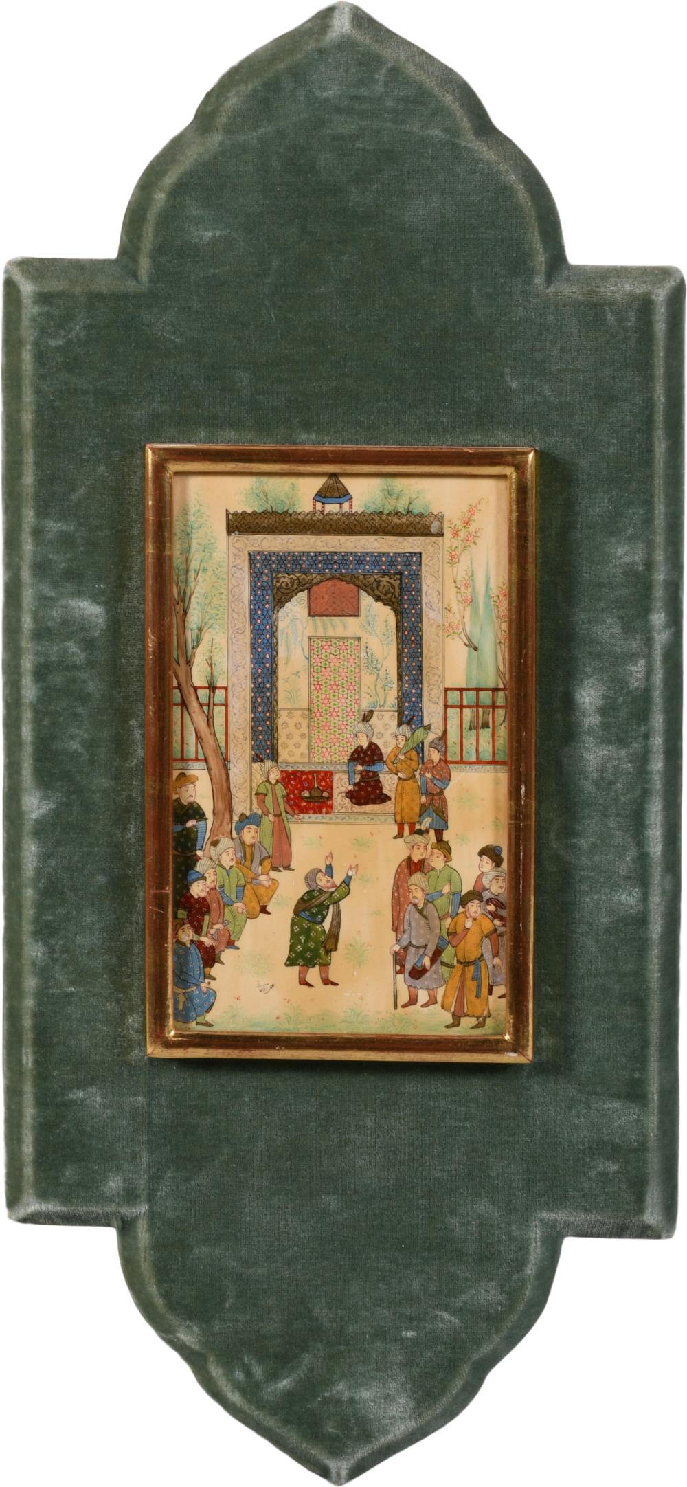 UNKNOWN ARTIST, A PAIR OF PERSIAN