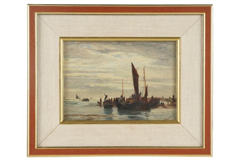 UNKNOWN ARTIST: FISHING BOATS