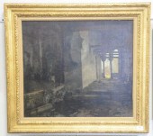UNKNOWN ARTIST INTERIOR SCENE