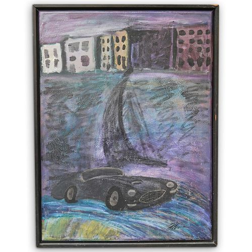 UNKNOWN ARTIST OIL ON