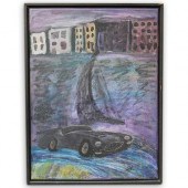 UNKNOWN ARTIST OIL ON CANVASDE