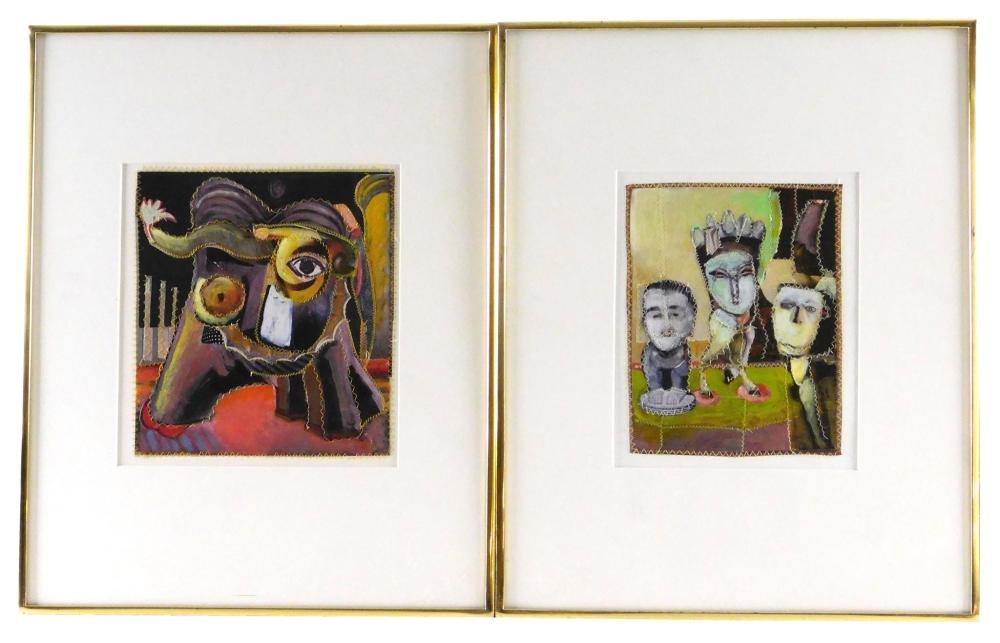 UNKNOWN ARTIST, TWO CONTEMPORARY