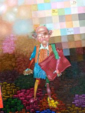 UNKNOWN ARTIST, TWO SURREAL OI