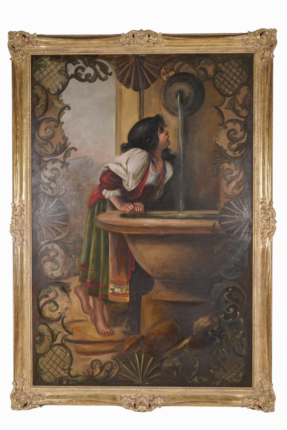 UNKNOWN ARTIST: WOMAN AT