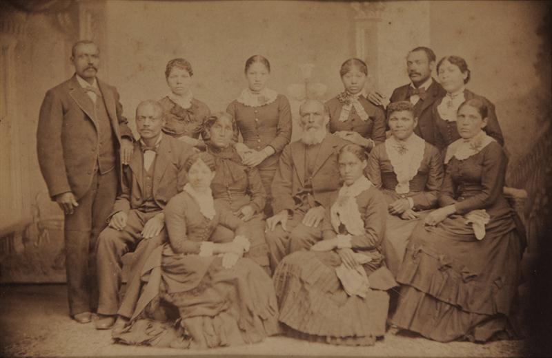 UNKNOWN C.1875: BLACK FAMILY