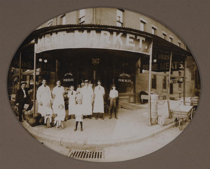 UNKNOWN C.1910: ''MEAT MARKET ''