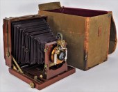 UNKNOWN EARLY WOODEN 5X7 FIELD