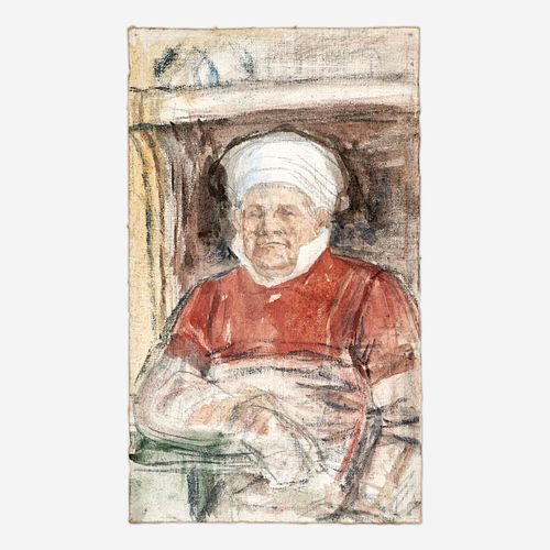UNKNOWN PORTRAIT STUDY OF