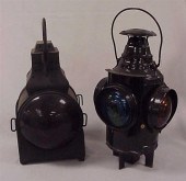 Unmarked tall lantern with sin