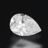 UNMOUNTED 0.49 CARAT PEAR CUT