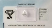 UNMOUNTED 1.51-CARAT PEAR BRIL