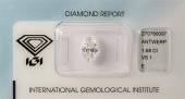 UNMOUNTED 1.68-CARAT MARQUISE