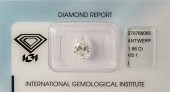 UNMOUNTED 1.86-CARAT PEAR BRIL