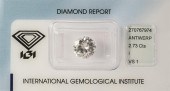 UNMOUNTED 2.73-CARAT ROUND BRI