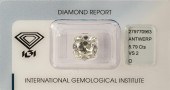 UNMOUNTED 5.79-CARAT SQUARE CU